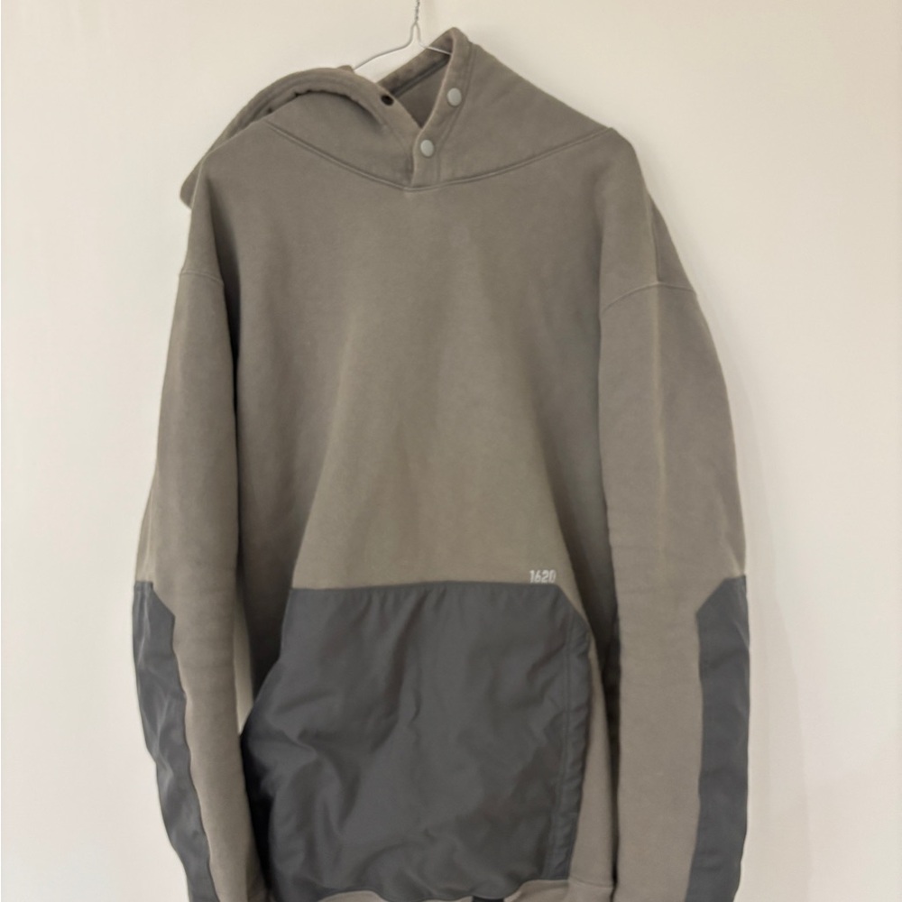 Men's Gray Hoodie Jacket